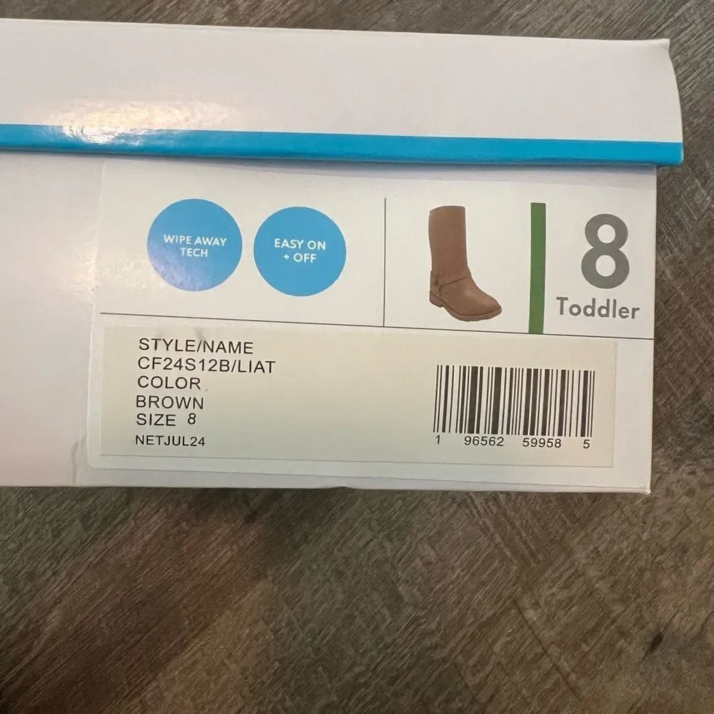 Carter's‎ Liat Girls' High-Shaft Riding Boots-Size 8
